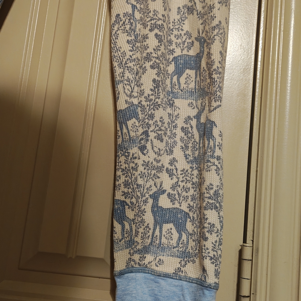 NWOT FREE PEOPLE Snow Chill Evening Thermal Pajama Pants Only Sz M - Picture 7 of 10